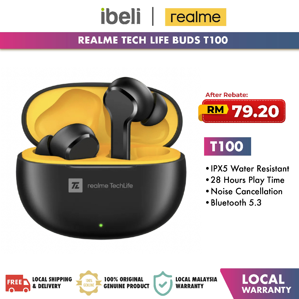 Realme best sale airpods warranty