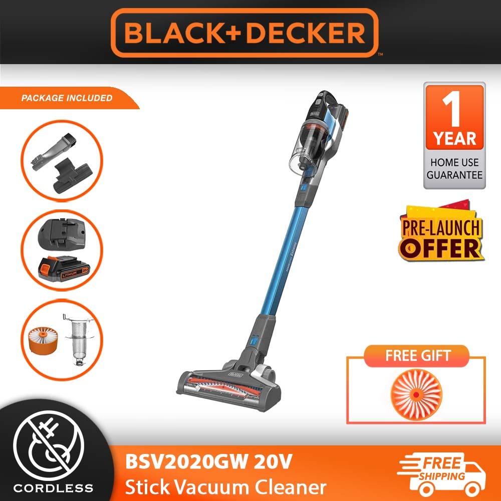 BLACK DECKER BSV2020GW POWERSERIES 20V Extreme Cordless Stick