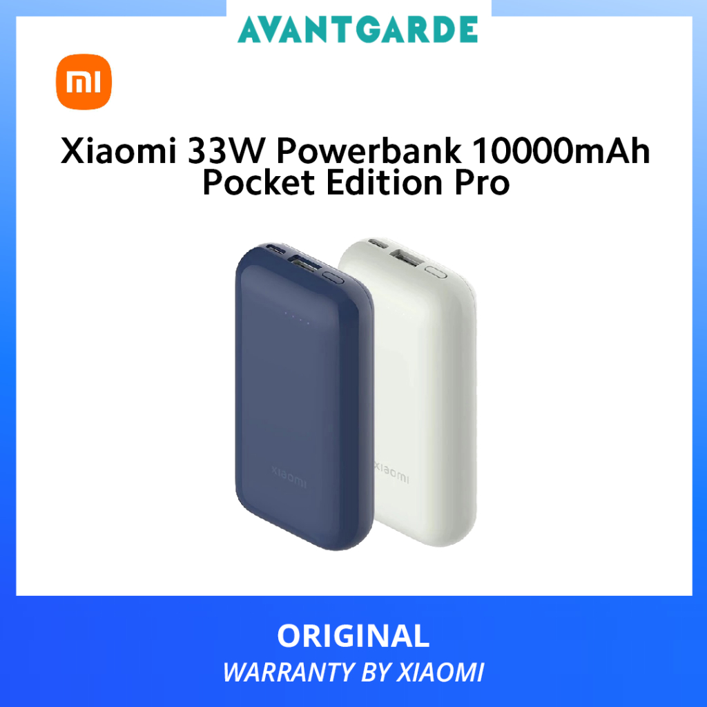 10000mAh Xiaomi 33W Power Bank Pocket Edition Pro - Xiaomi