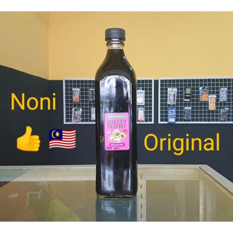 750ml Jus Mengkudu Noni Wine Brain Heart Immune Kuatkan Badan