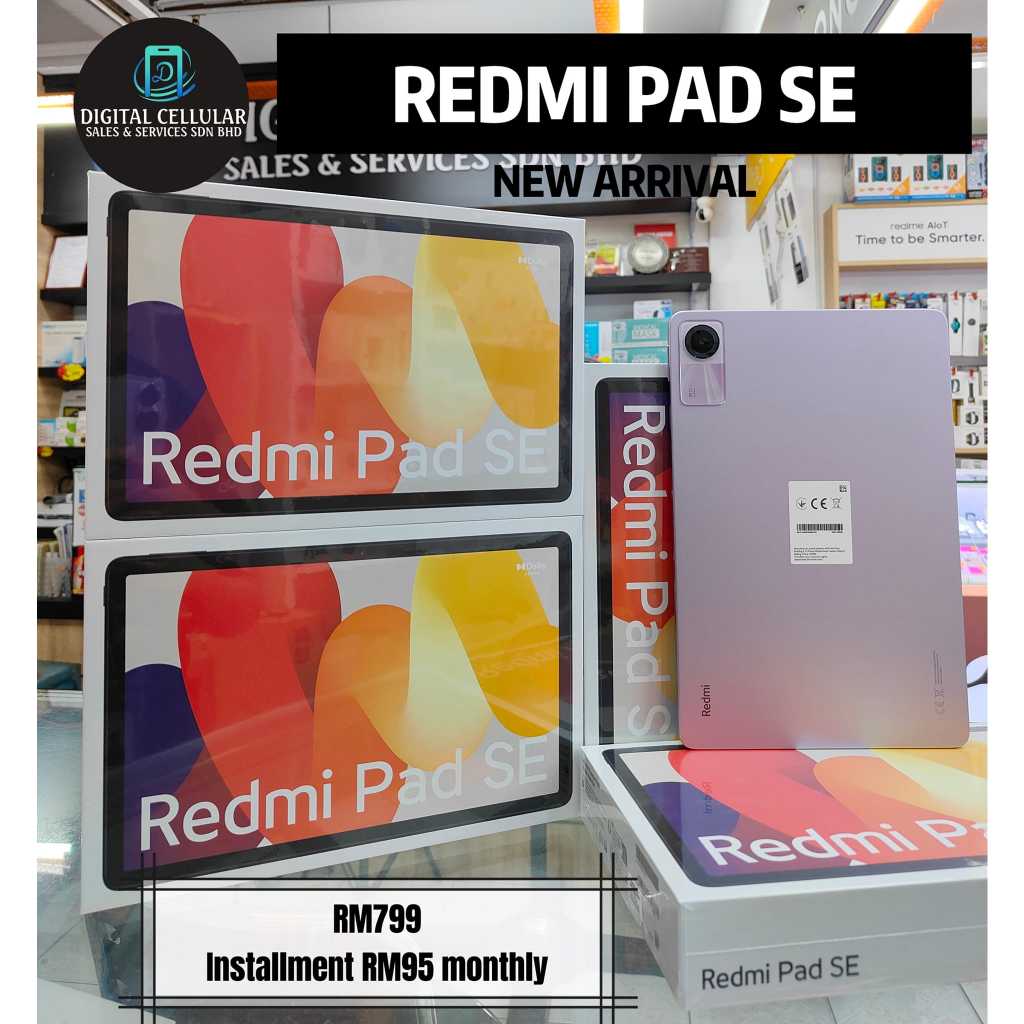 Xiaomi Redmi Pad SE Tablet vs Xiaomi Mi Pad 4 Plus