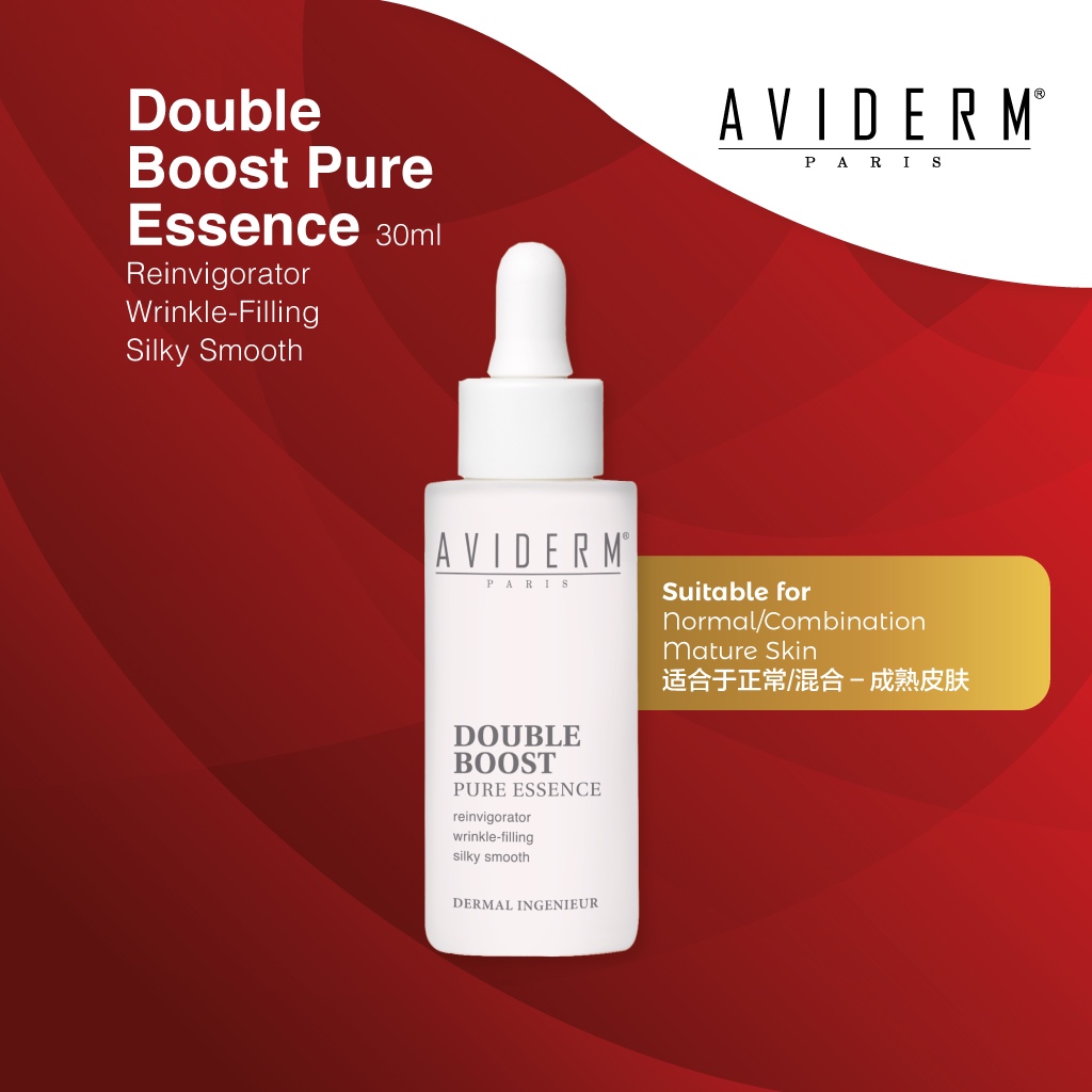 AVIDERM Double Boost Pure Essence 特级双重纯净抗衰老保湿精华素(30ml) [Exp 2026]