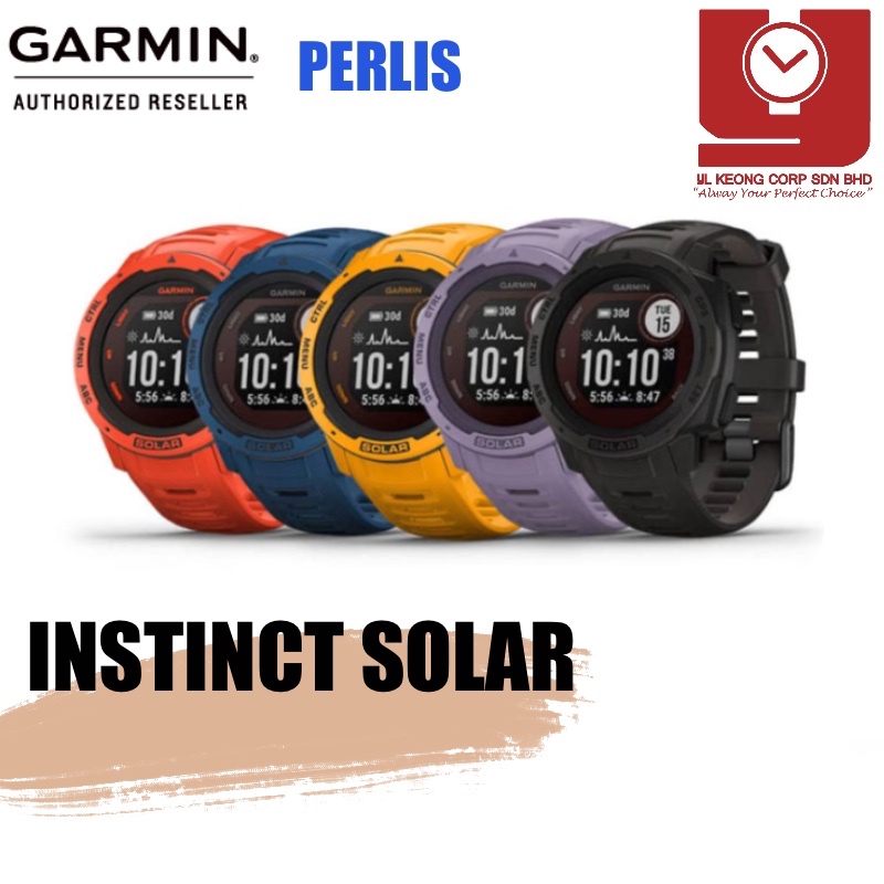 CLEARANCE STOCK PROMO GARMIN INSTINCT SOLAR GPS SMARTWATCH