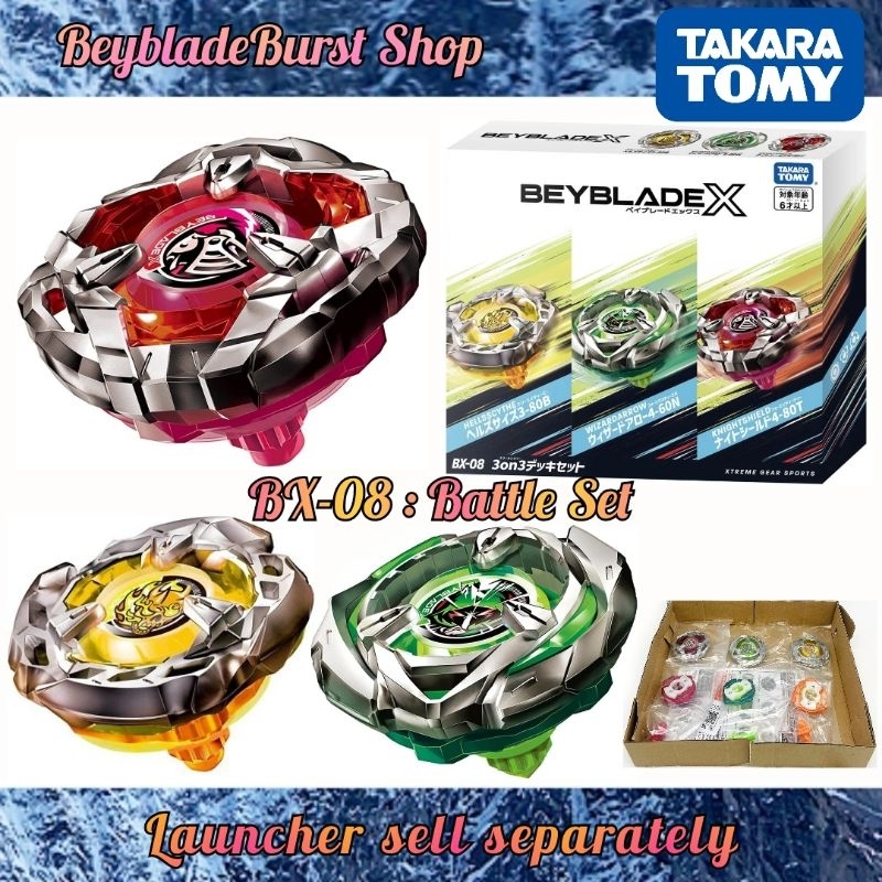 BX-08 3on3 Deck Battle Set | Beyblade X