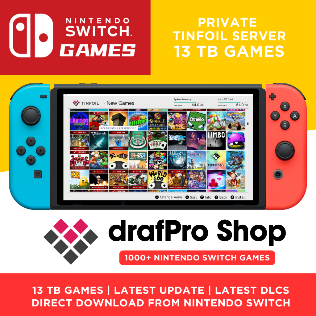 N. Switch Digital Games Tinfoil Shop For Jailbreak NSP (🔥READY DIGITAL  STOCK🔥) | Shopee Malaysia