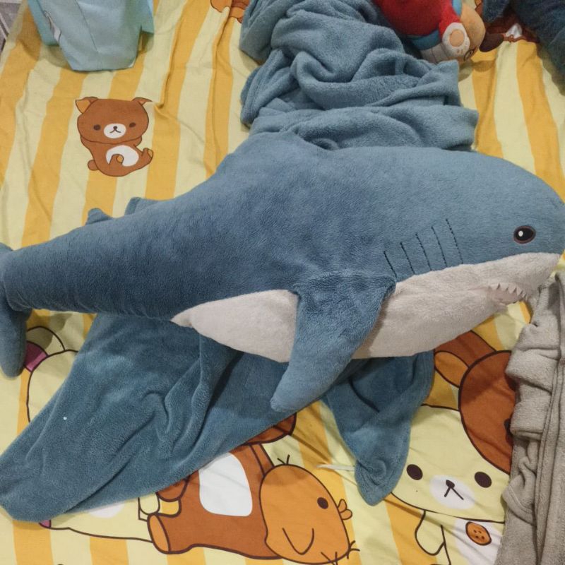 Blåhaj soft toy store shark