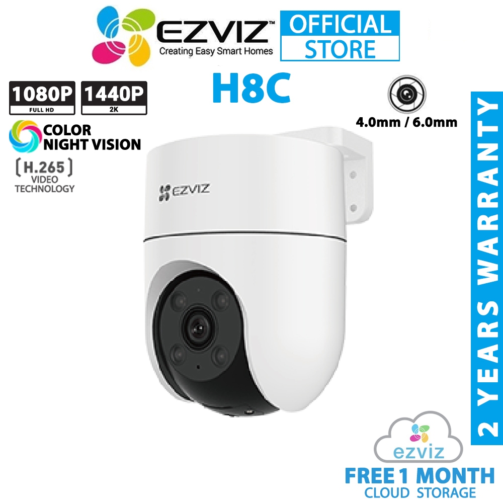 CÁMARA WIFI EXTERIOR COLOR NIGHT VISION 1080P EZVIZ BC1-B1