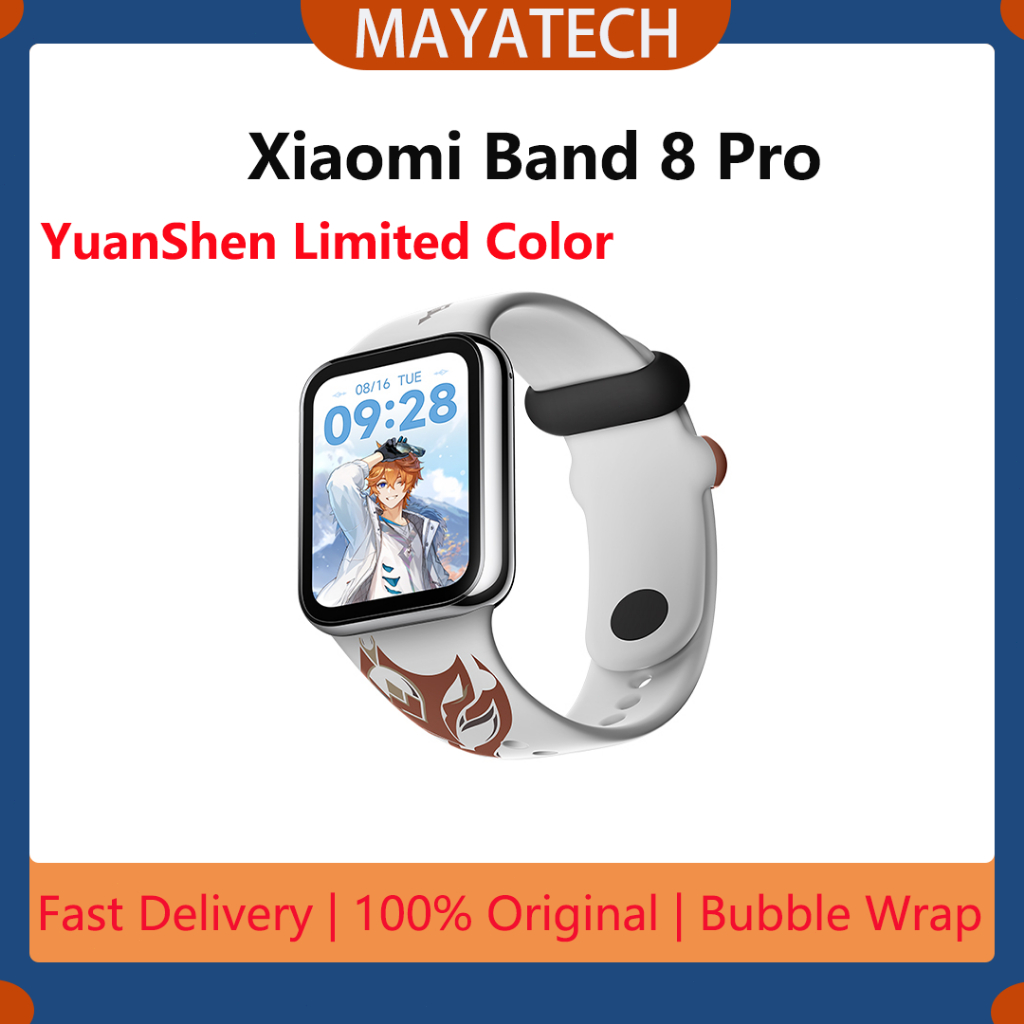 Xiaomi Mi Band 8 Pro Smart Bracelet 1.74 Inch AMOLED Screen More Fast  Charging GPS Blood Oxygen Waterproof Sport Fitness Track