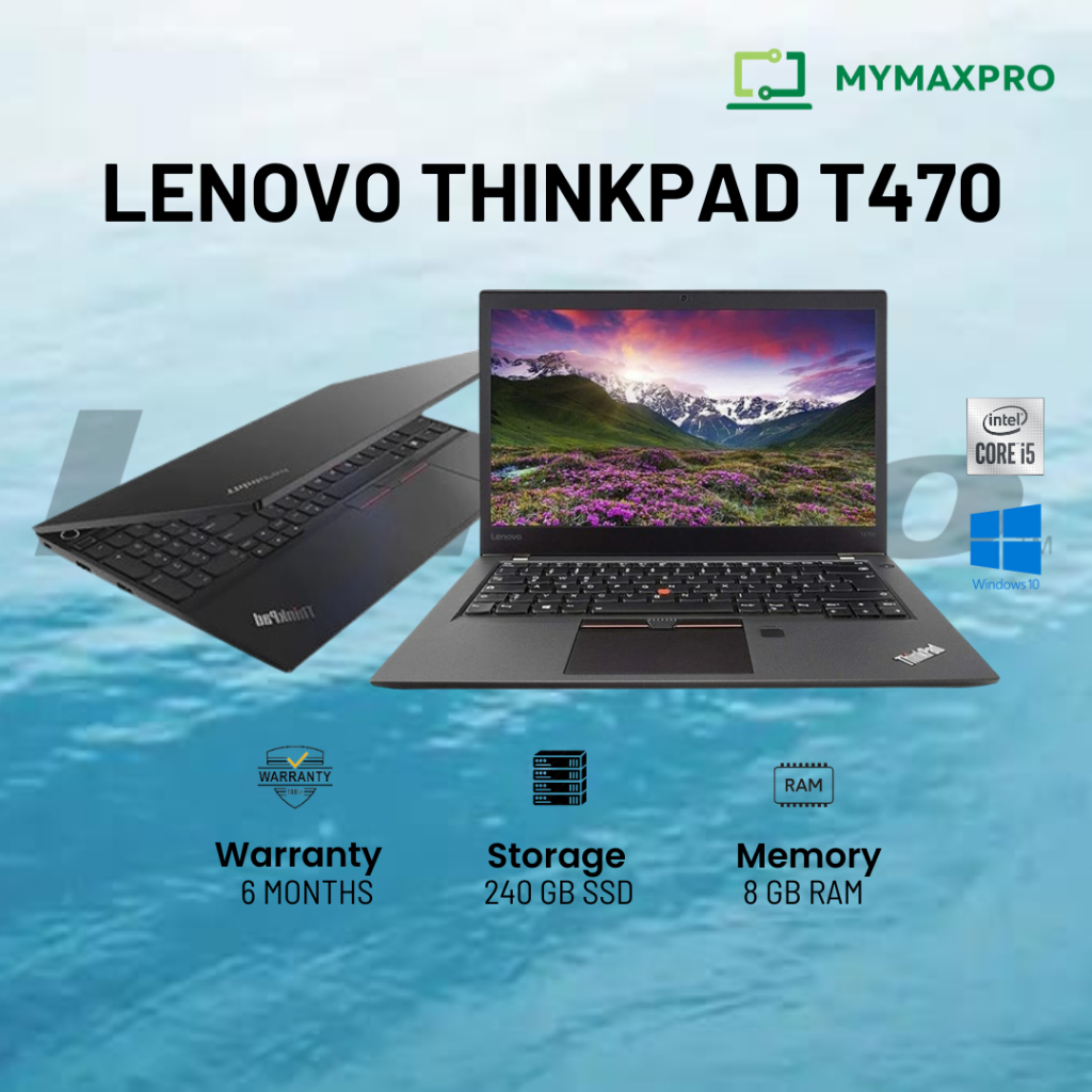 Lenovo ThinkPad T470s Intel Core i5 / i7 (6th Gen) 14