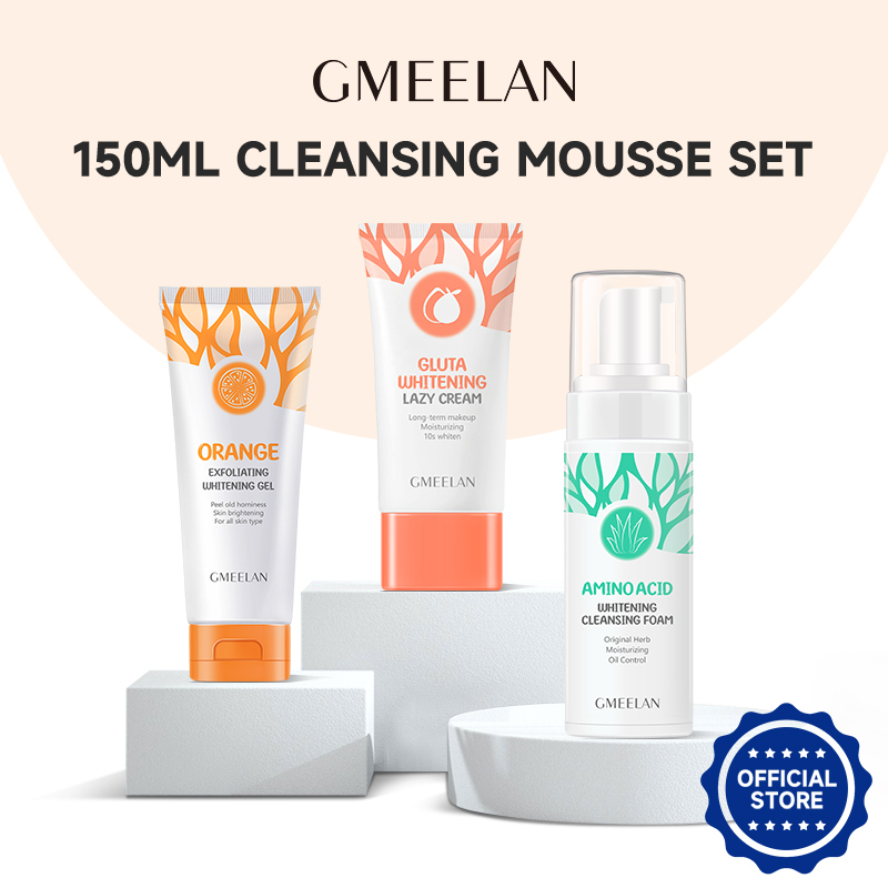 GMEELAN Orange gel \u0026 Lazy Cream 3pcs set - ジェル/ゲル