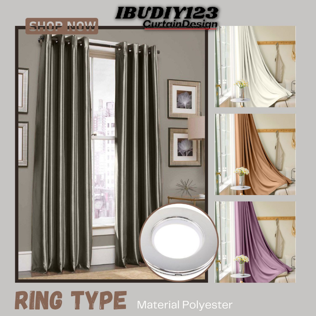 Ready Stock !!! French Pleat And Single Pinch Curtain Hooks Silver / White  Window Metal Pleat Drapes