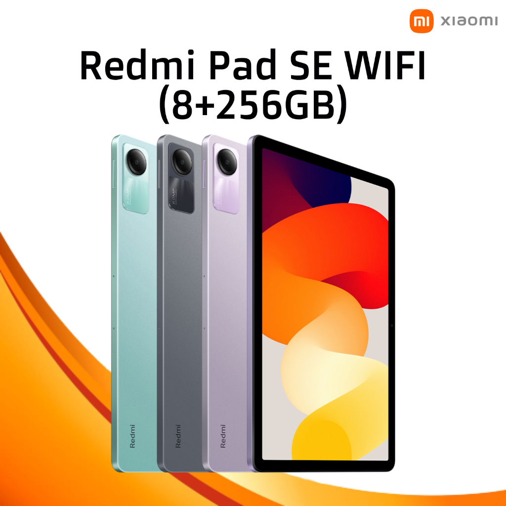 Redmi Pad SE Wifi, 8GB RAM, 256GB ROM, Li-Po 8000 mAh Battery, Snapdragon® 680 Mobile Platform, 8MP Camera