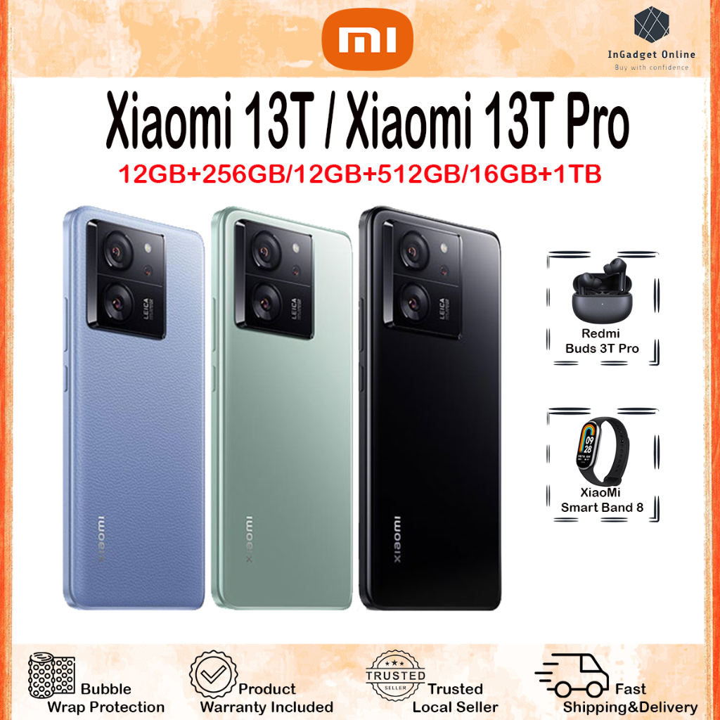 ⚡Xiaomi Mi 13T 5G / Mi 13T Pro 5G / Mi 12T / Mi 12T Pro /  (12+256GB/12+512GB/16GB+1TB) Original Xiaomi Malaysia⚡