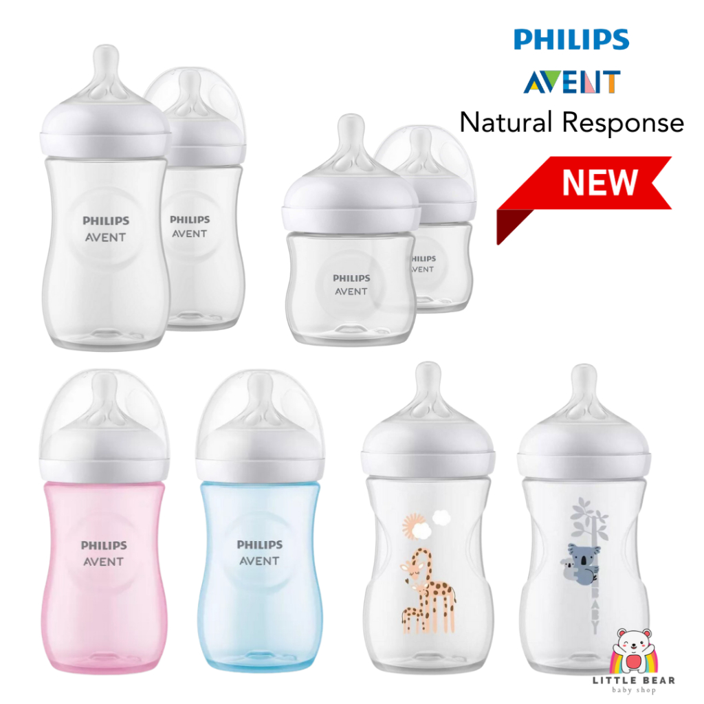 Philips Avent Natural Response Baby Bottle - 240ml