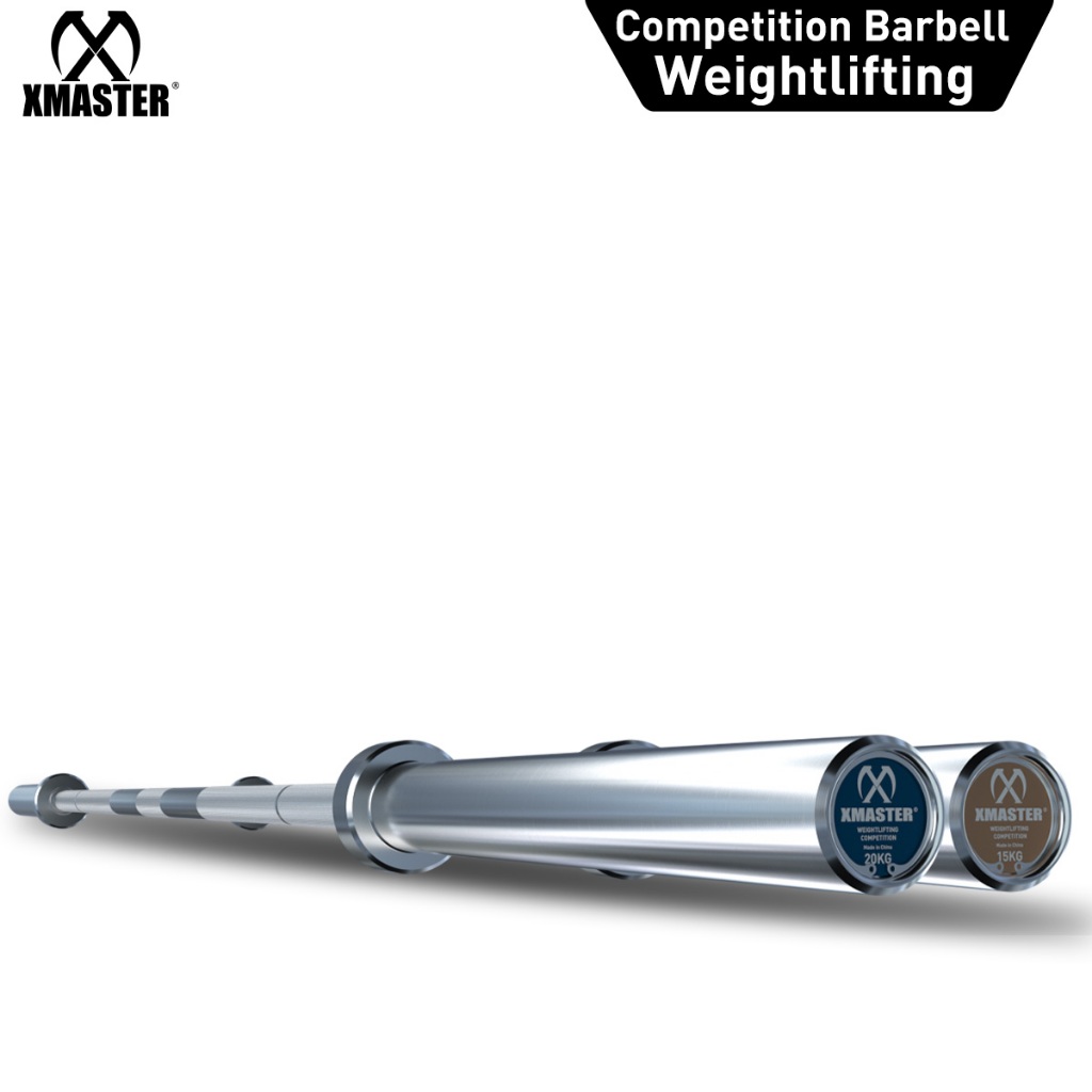 XMASTER Weightlifting Competition Barbell, IWF standard, 15KG/20KG