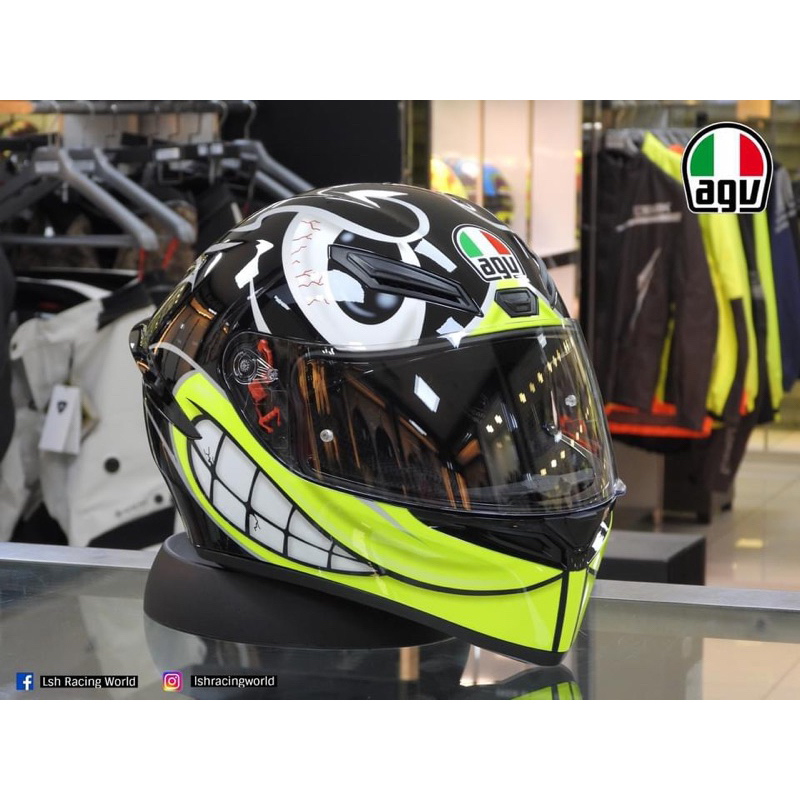 AGV K-1 Solid Matt Black Helmet – LSH Racing World