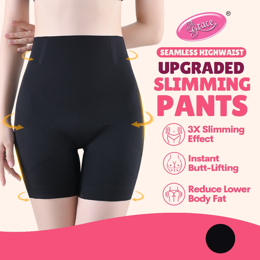 Seamless Shapers Fat Burning Shaping Pants High Waist Body Shaping
