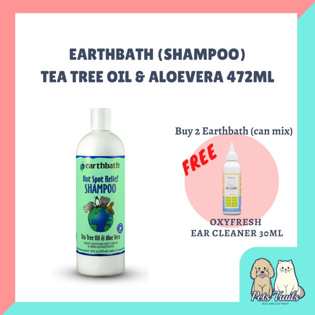 Earthbath tea tree and aloe clearance shampoo