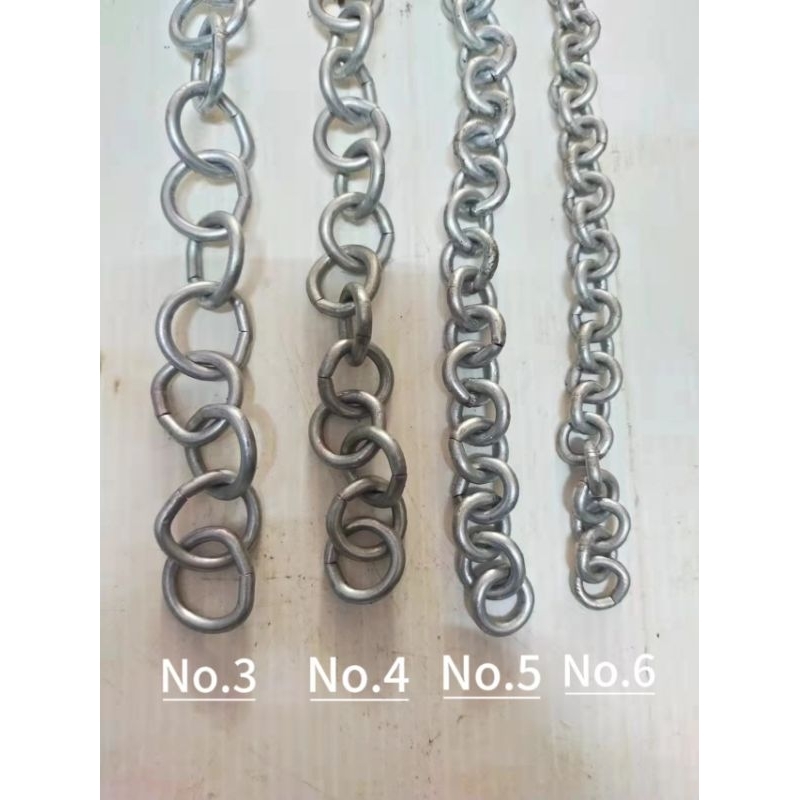 Rantai Jala Ikan Udang, Rantai Besi, Wire Hand Net Chain, Per Kilo, Batu Jala Bawai, Casting Net Chain