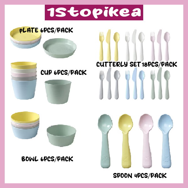 KALAS bowl, mixed colours - IKEA