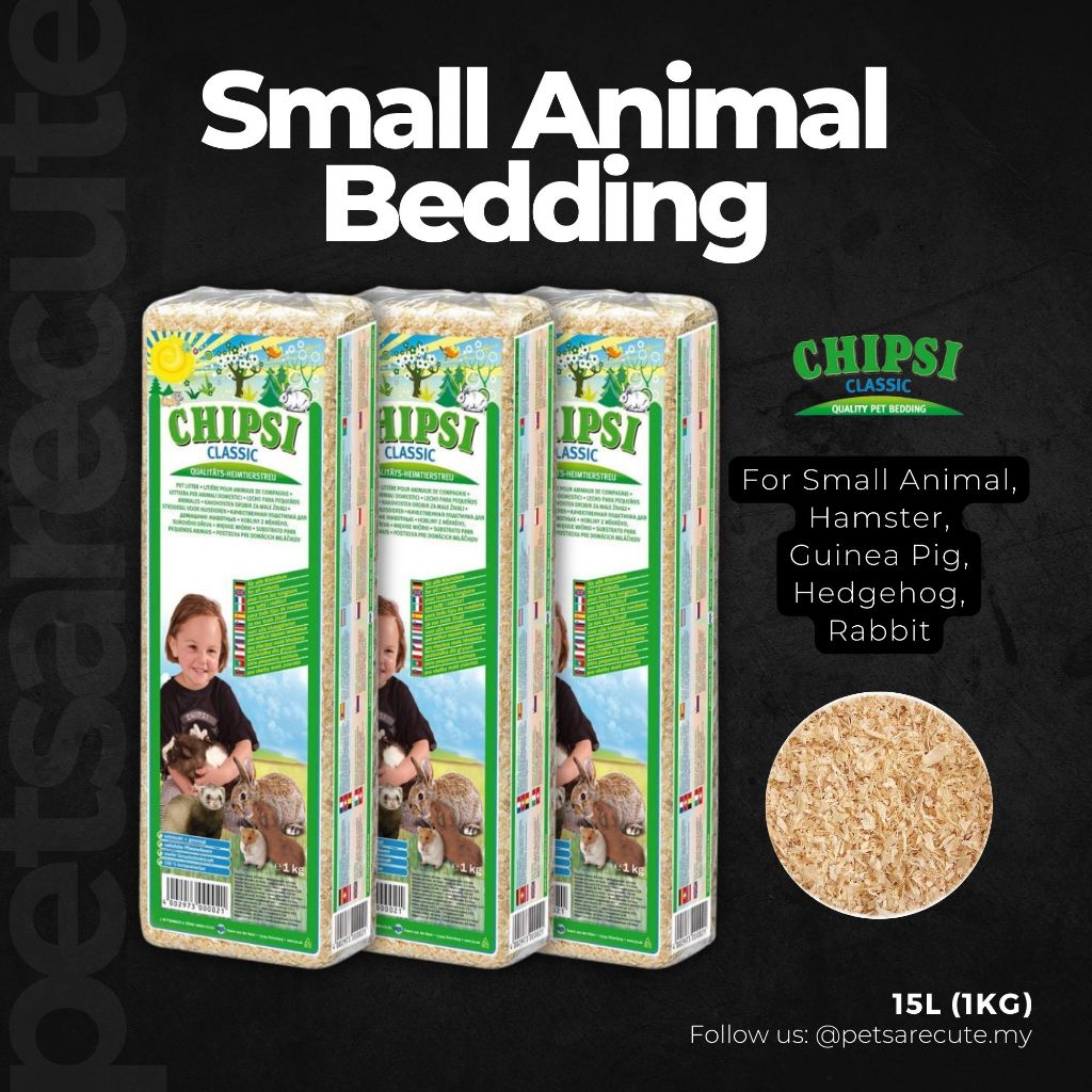 PETSARECUTE Chipsi Classic Bedding Hamster Wood Shaving Bedding