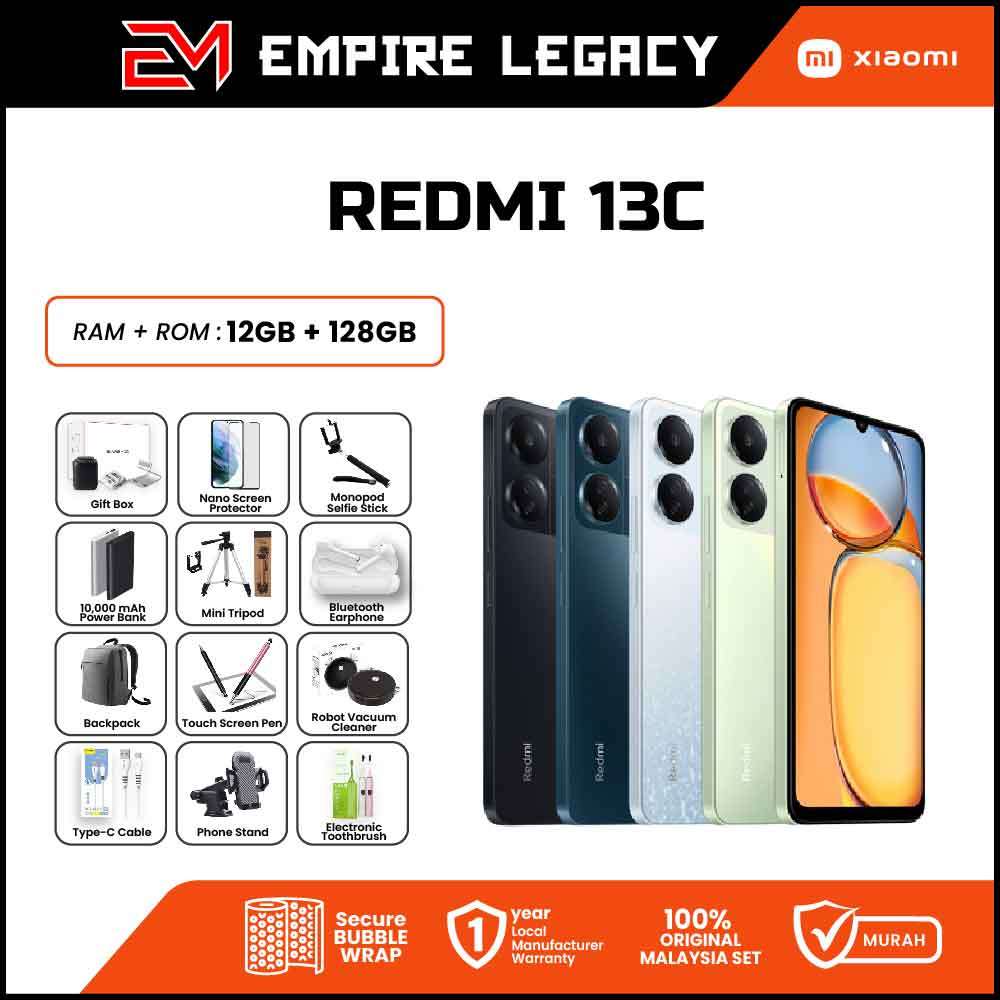 Xiaomi Redmi 13C (6GB RAM 128GB ROM)(Midnight Black)