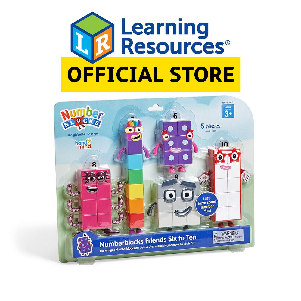Learning Resources Numberblocks Friends Six to Ten Play Figures