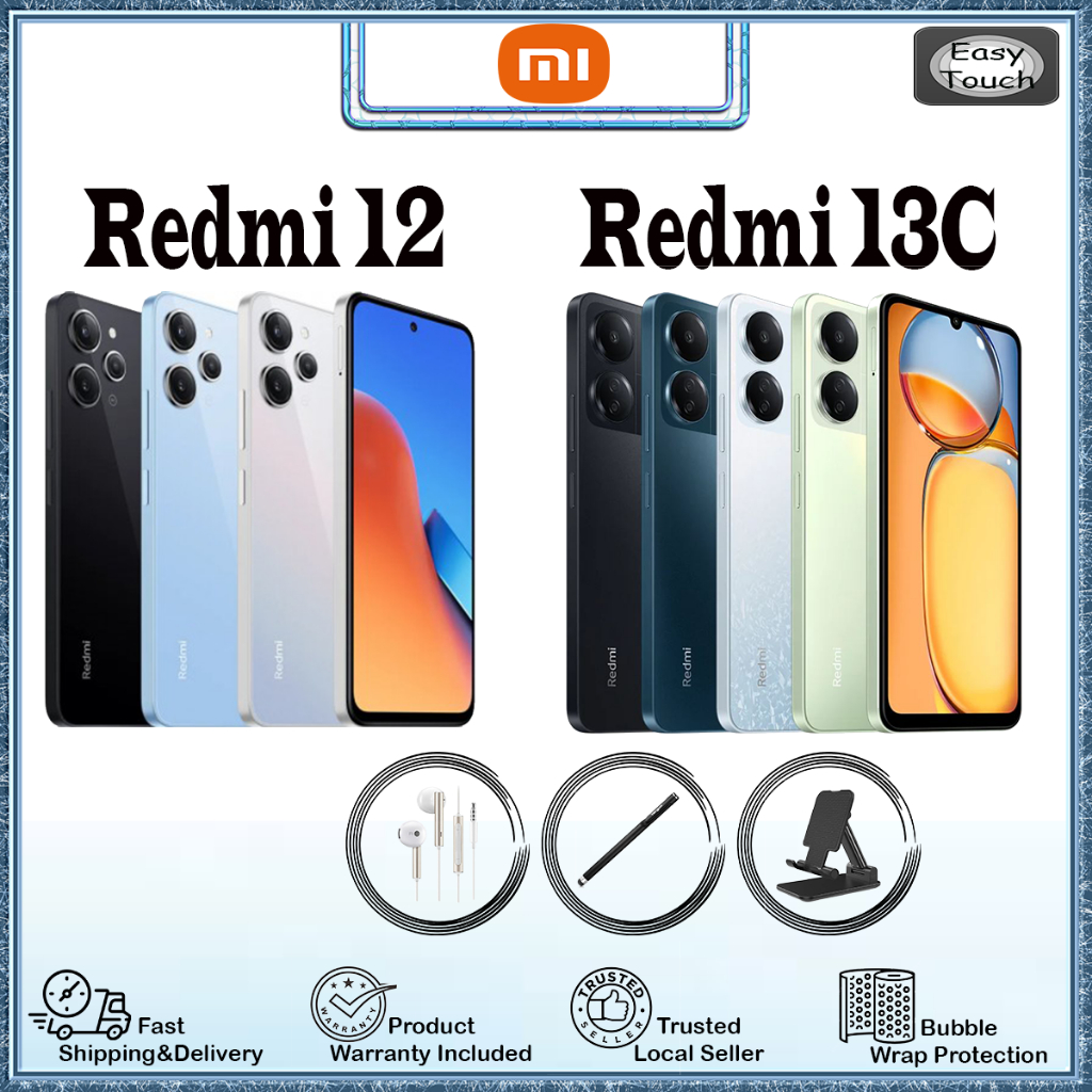 Xiaomi Redmi 12C Dual Camera Smartphone (Official Malaysia Set, Warran –  ALL IT Hypermarket