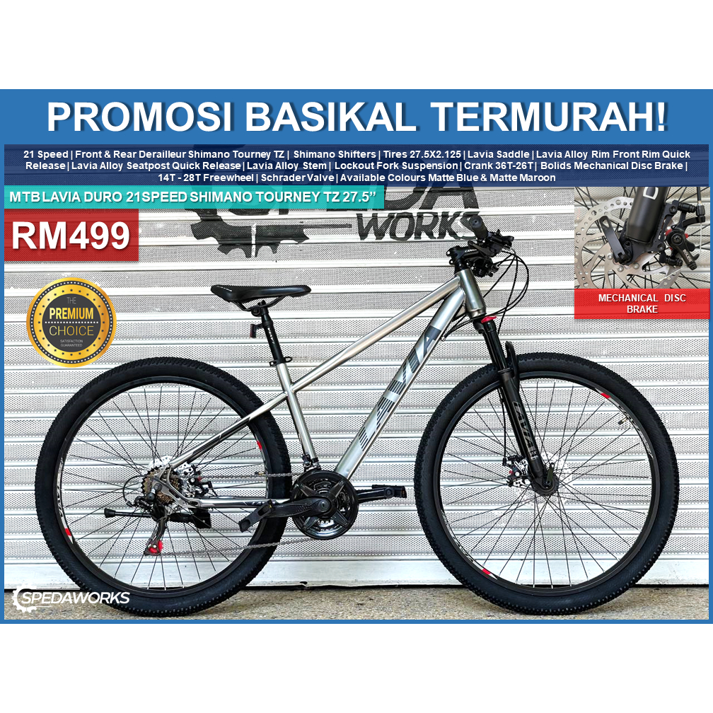 Jenis basikal 2024 mountain bike