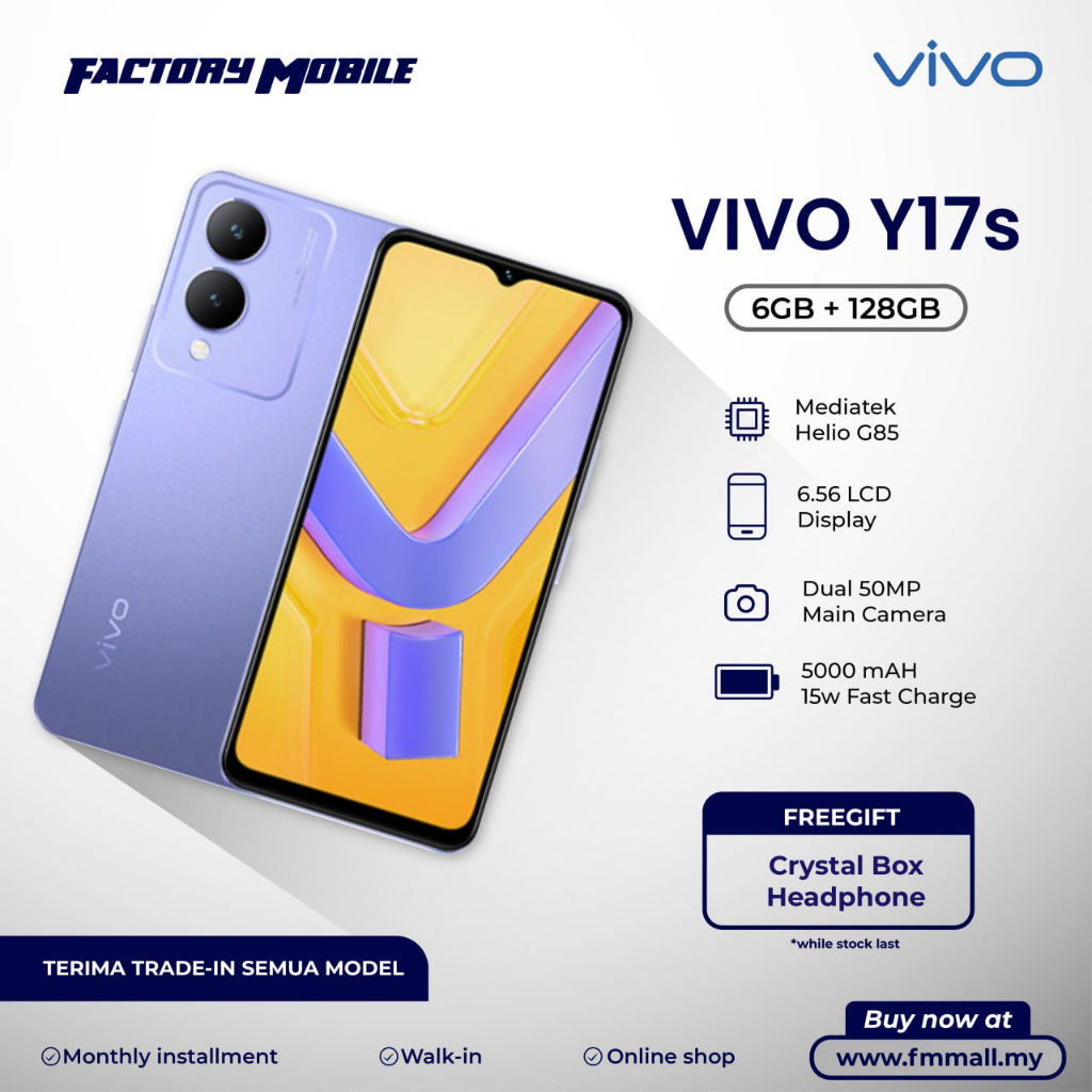 VIVO Y17s Official  RM Trading International
