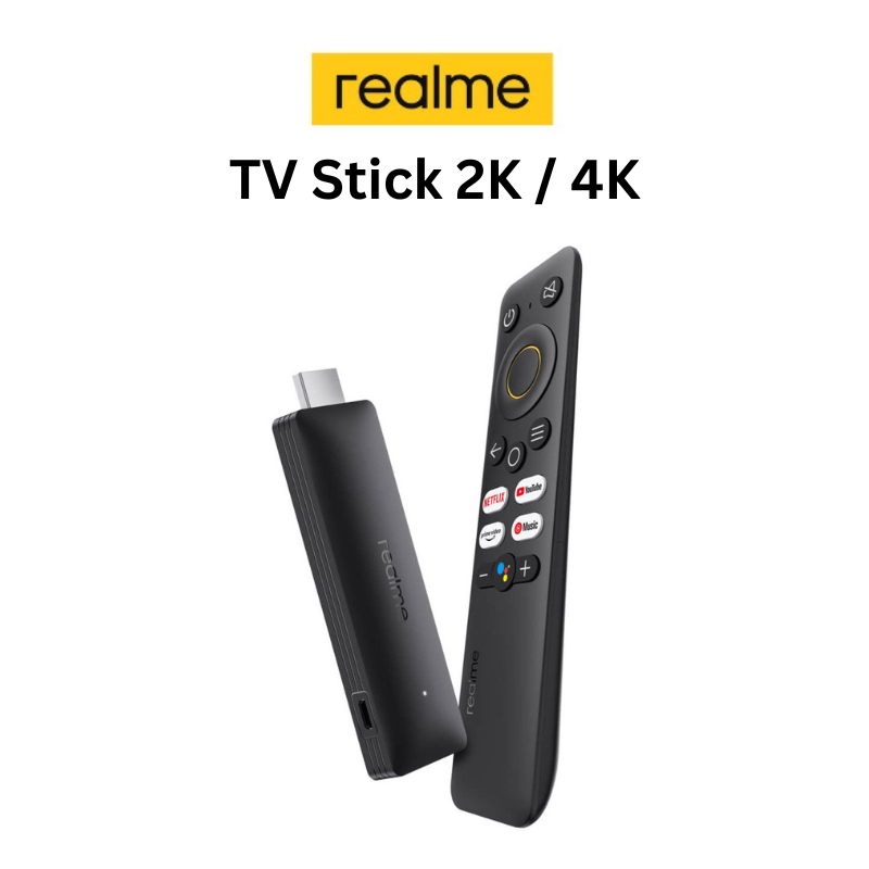 realme 4K Smart Google TV Stick Global Version 2GB 8GB Bluetooth 5.0 HDMI  2.1