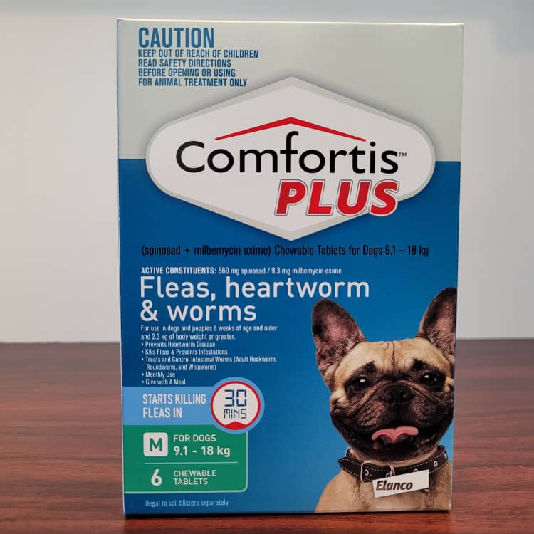 Cheap comfortis best sale plus for dogs