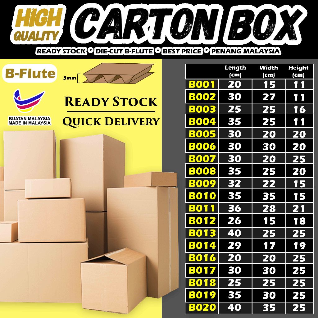 Carton box best sale price