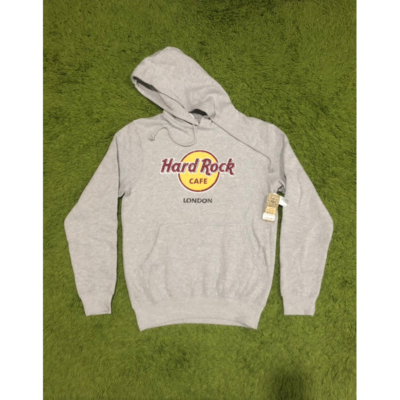 Hard rock grey outlet hoodie