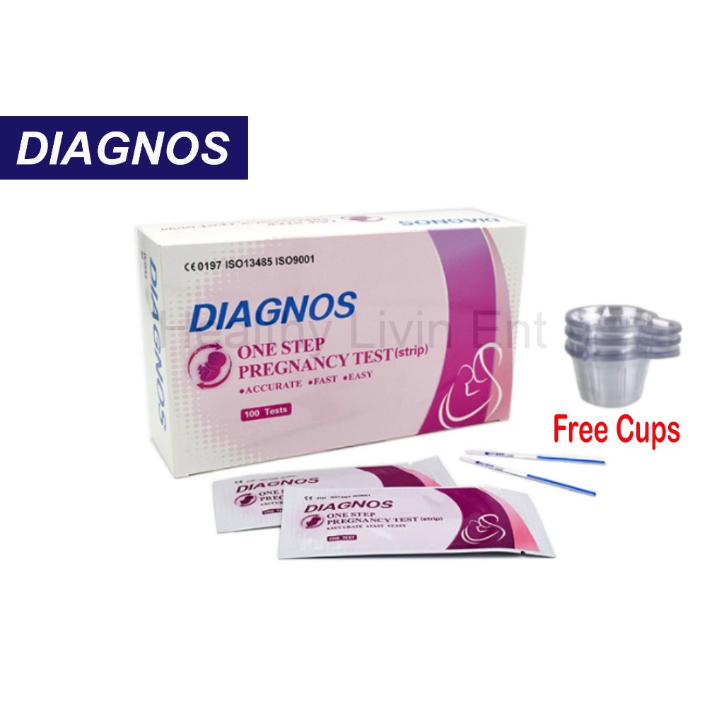 50pcs Urine Early Pregnancy Test Strips Kit HCG 10 mIU/ml High Accuracy