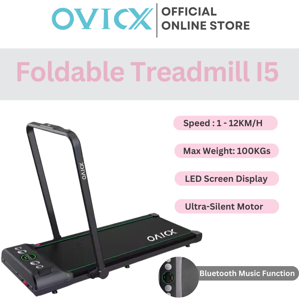 Opti motorised folding online treadmill