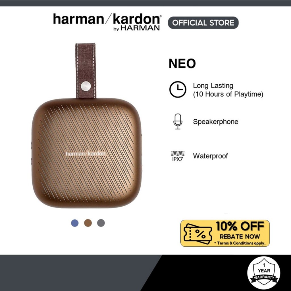 Harman Kardon Luna  Elegant portable Bluetooth speaker with 12 hours of  playtime