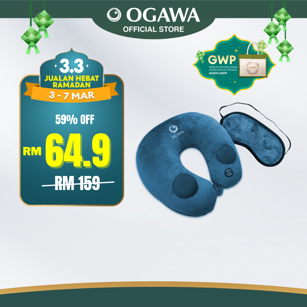 Ogawa tinkle touch music massage clearance pillow