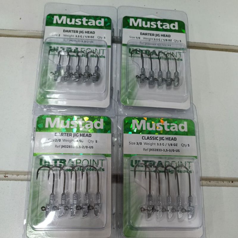 Mustad DARTER JIG HEAD (JH32833)