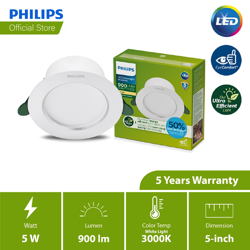 Ultra efficient  Philips lighting