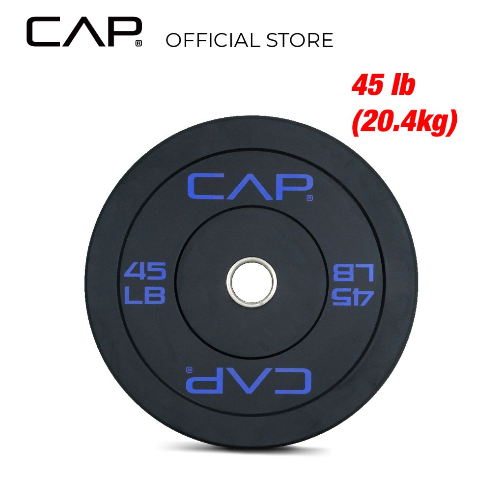 Cap barbell bumper discount plates