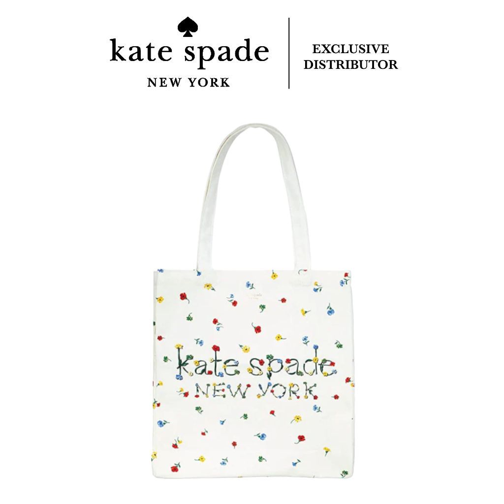 Kate spade best sale tote bag canvas