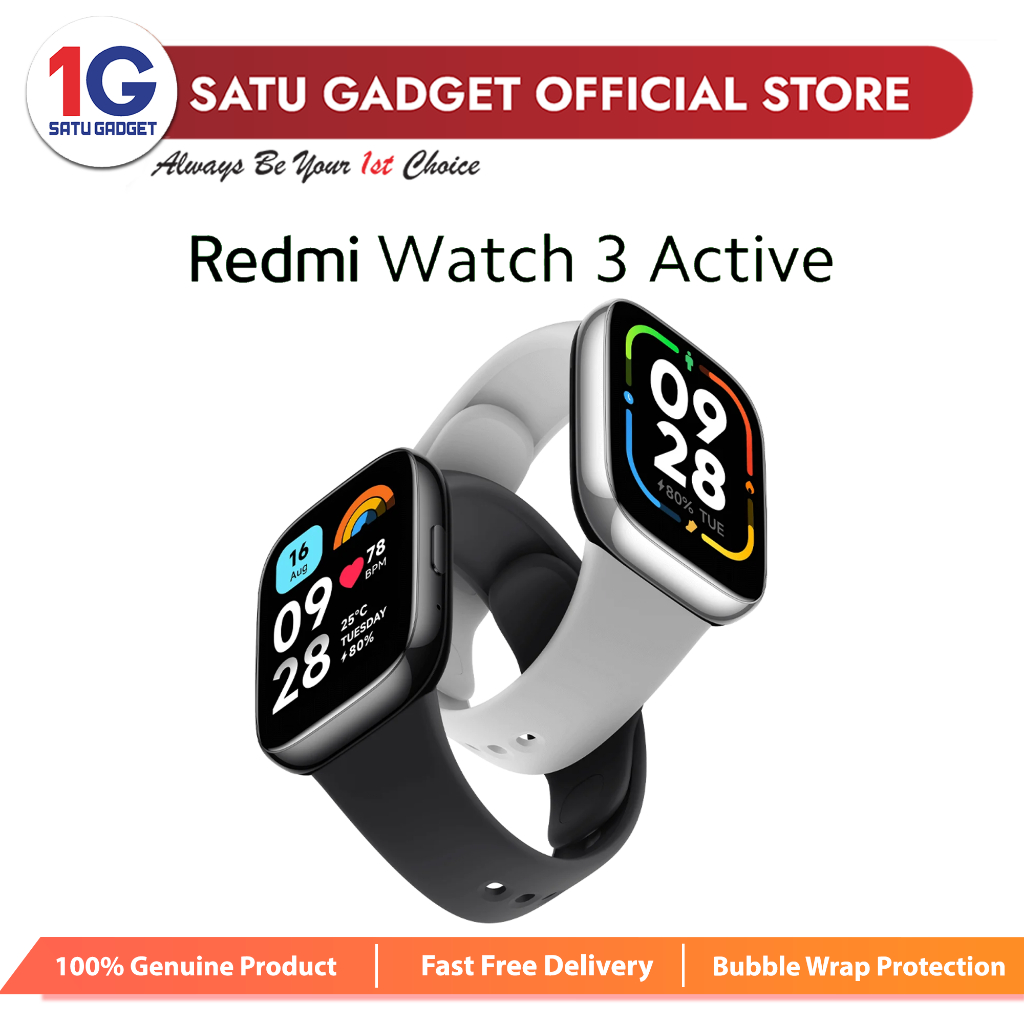 Xiaomi Redmi Watch 3 Active - 1 Year by Xiaomi Malaysia