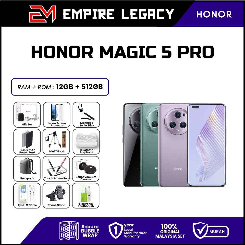 HONOR Magic 5 Pro 5G (12GB+512GB) *Global Version*