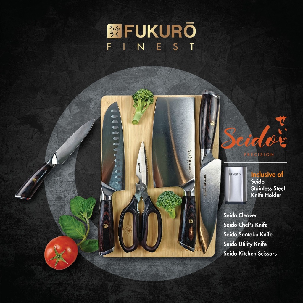 Seido Japanese set of eight Knives is $70, down from $430