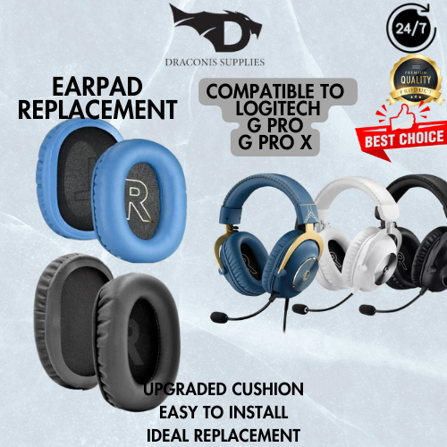 Logitech g pro discount x replacement earpads