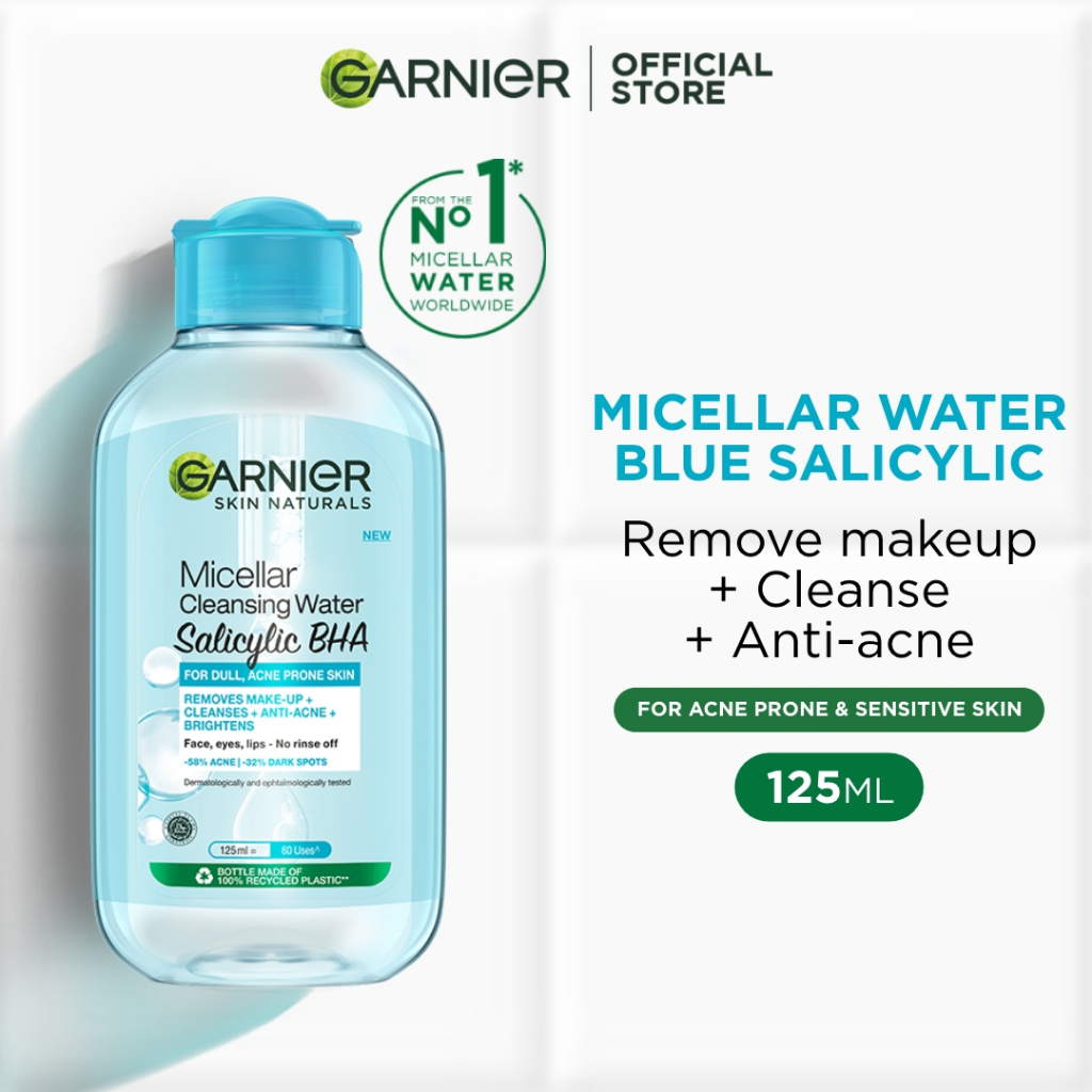 Garnier micellar store water blue