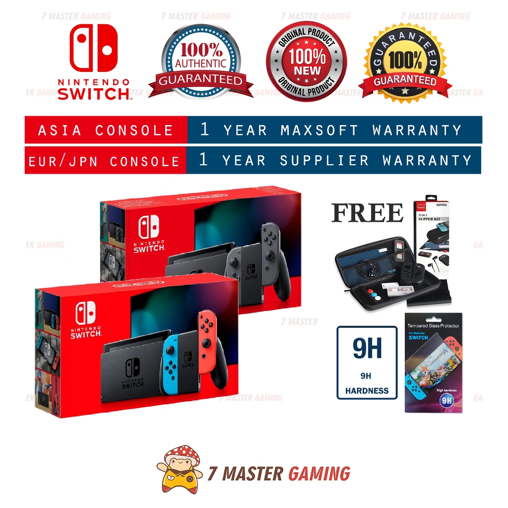 Nintendo switch v2 black best sale friday 2019