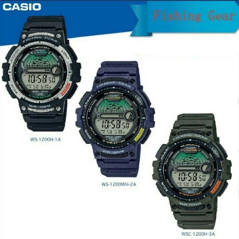 Casio WS-1200H-2AVEF - •