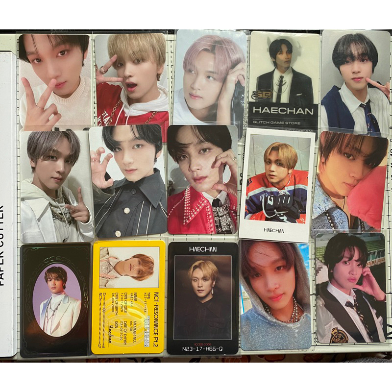 NCT ヘチャン トレカ 2020 pt.2 NCT 2020 Resonance Pt. 2 Fan made Photocard Lenticular